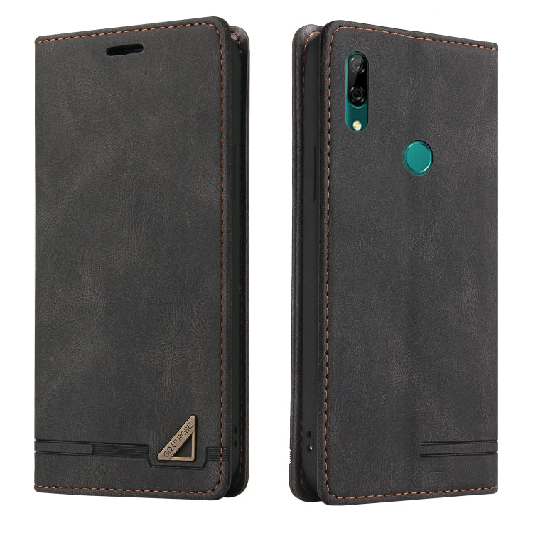 For Huawei P Smart Z Skin Feel Anti-theft Brush Horizontal Flip Leather Case with Holder & Card Slots & Wallet