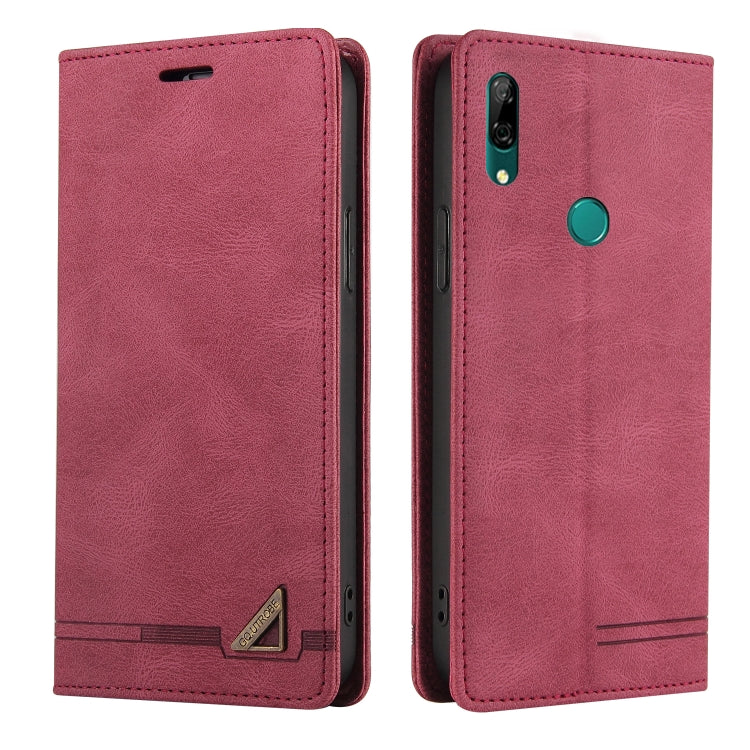 For Huawei P Smart Z Skin Feel Anti-theft Brush Horizontal Flip Leather Case with Holder & Card Slots & Wallet