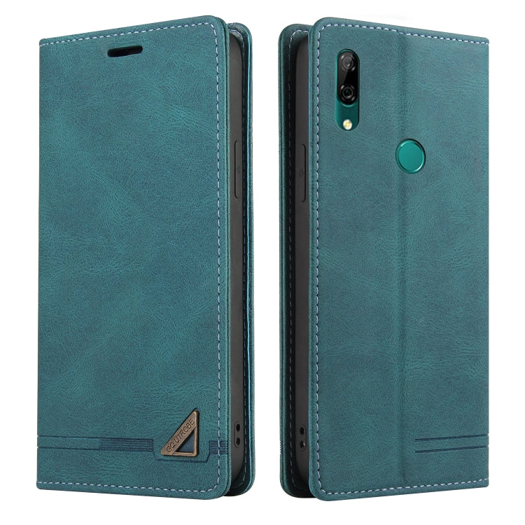 For Huawei P Smart Z Skin Feel Anti-theft Brush Horizontal Flip Leather Case with Holder & Card Slots & Wallet