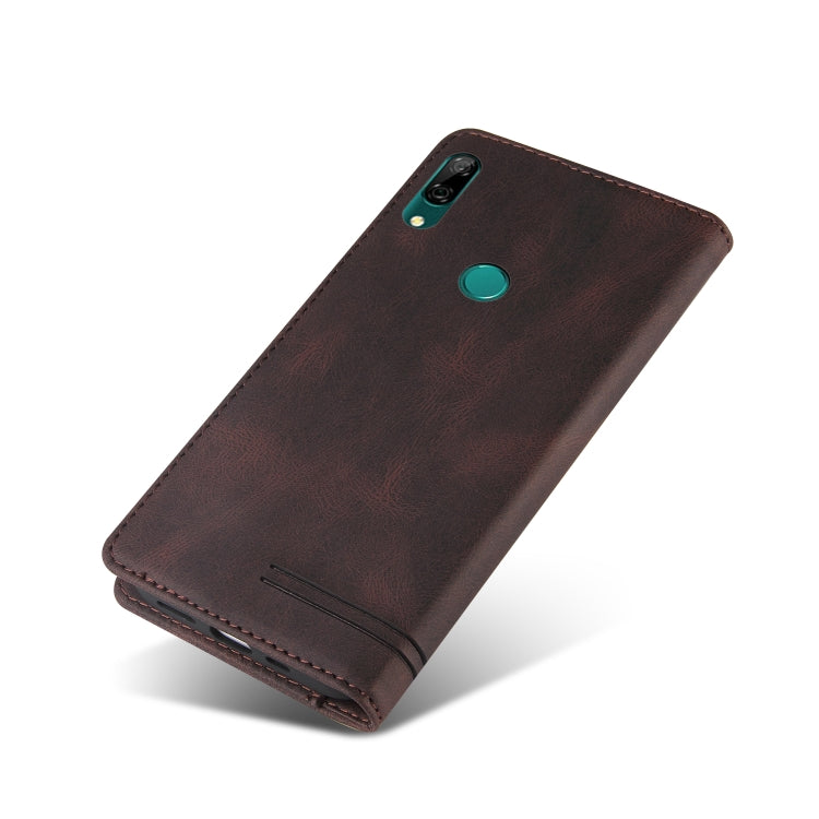 For Huawei P Smart Z Skin Feel Anti-theft Brush Horizontal Flip Leather Case with Holder & Card Slots & Wallet
