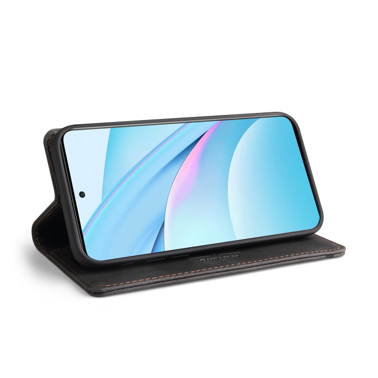 For Xiaomi Mi 10T Lite 5G Skin Feel Anti-theft Brush Horizontal Flip Leather Case with Holder & Card Slots & Wallet