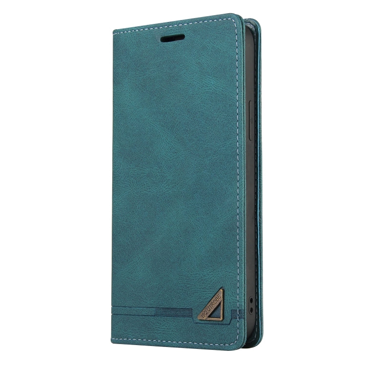 For Samsung Galaxy Note20 Ultra Skin Feel Anti-theft Brush Horizontal Flip Leather Case with Holder & Card Slots & Wallet