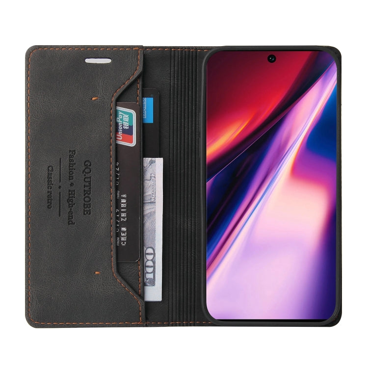 For Samsung Galaxy Note10 Skin Feel Anti-theft Brush Horizontal Flip Leather Case with Holder & Card Slots & Wallet