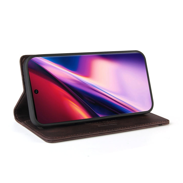 For Samsung Galaxy Note10 Skin Feel Anti-theft Brush Horizontal Flip Leather Case with Holder & Card Slots & Wallet