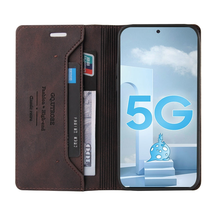 For Samsung Galaxy A71 5G Skin Feel Anti-theft Brush Horizontal Flip Leather Case with Holder & Card Slots & Wallet