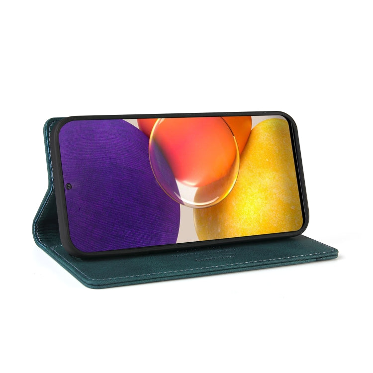 For Samsung Galaxy A82 5G Skin Feel Anti-theft Brush Horizontal Flip Leather Case with Holder & Card Slots & Wallet