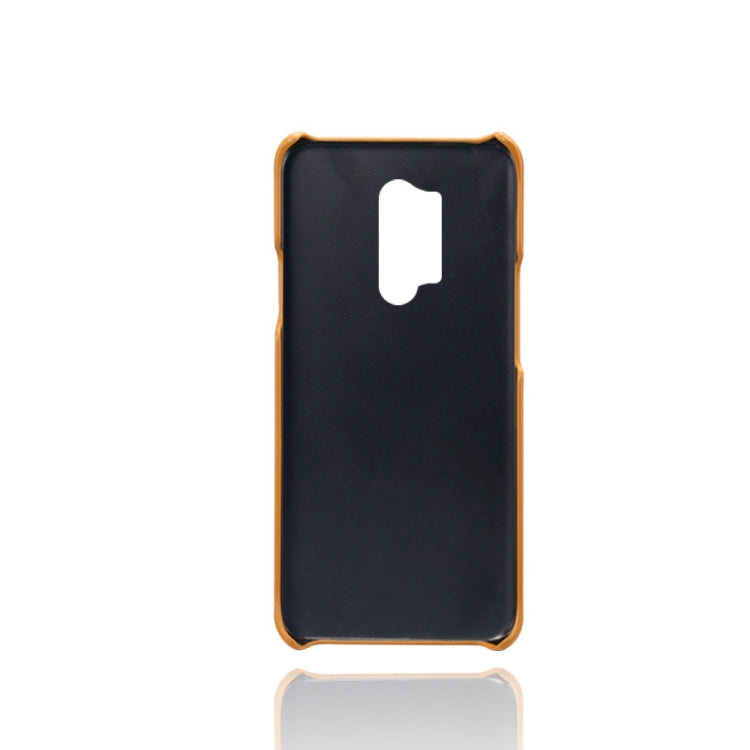 For OnePlus 8 Pro Calf Texture PC + PU Leather Back Cover Shockproof Case with Dual Card Slots
