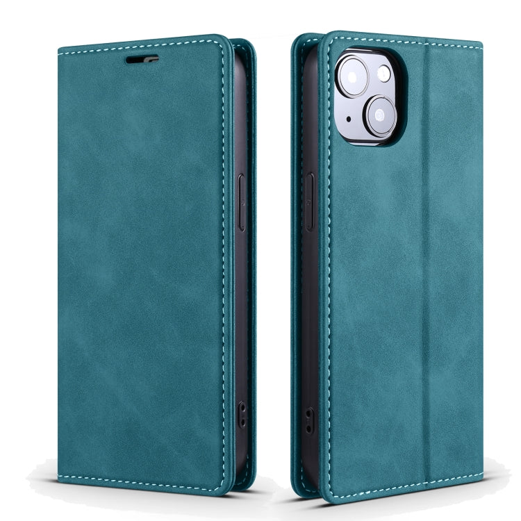 For iPhone 13 Skin Feel Dream Series Horizontal Flip Leather Case with Holder & Card Slots & Wallet