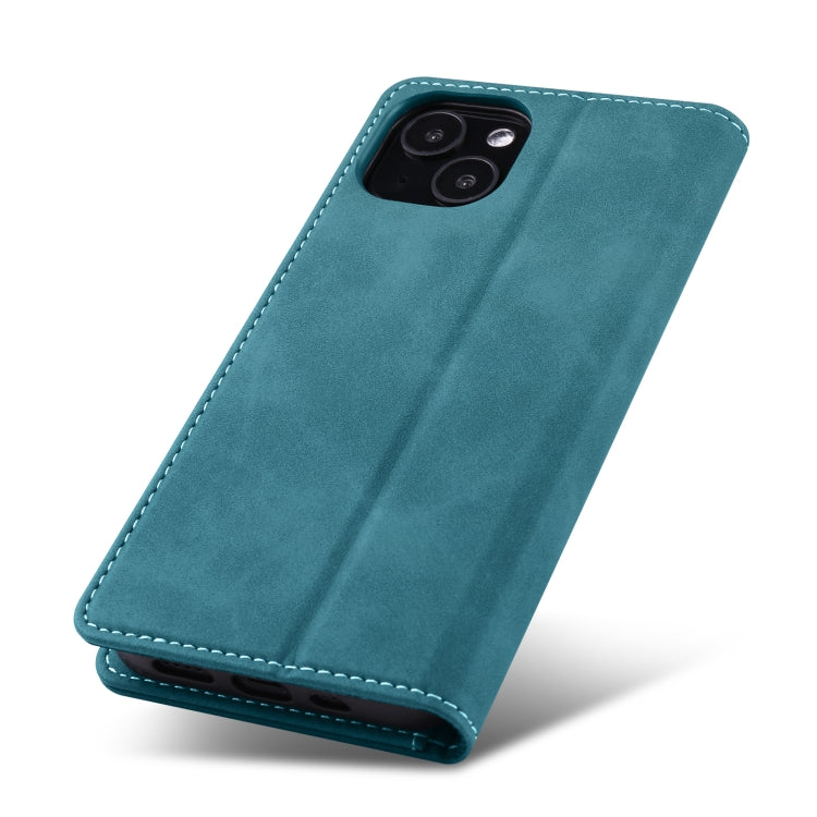 For iPhone 13 Skin Feel Dream Series Horizontal Flip Leather Case with Holder & Card Slots & Wallet