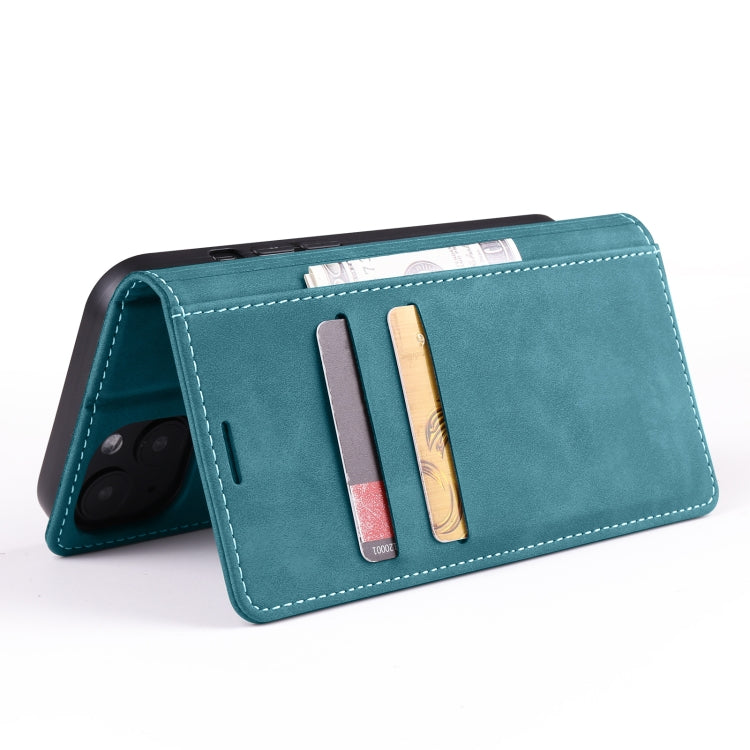 For iPhone 13 Skin Feel Dream Series Horizontal Flip Leather Case with Holder & Card Slots & Wallet