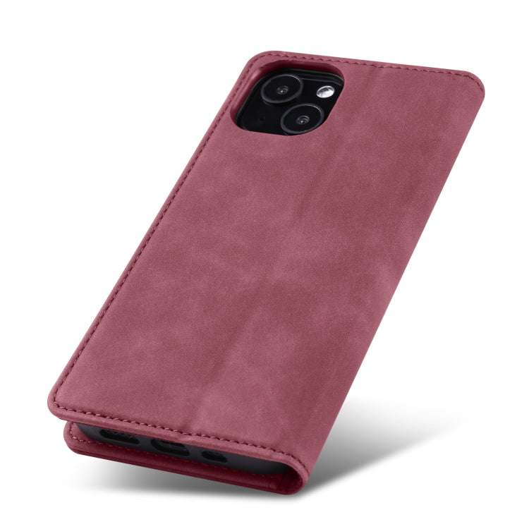 For iPhone 13 Pro Skin Feel Dream Series Horizontal Flip Leather Case with Holder & Card Slots & Wallet