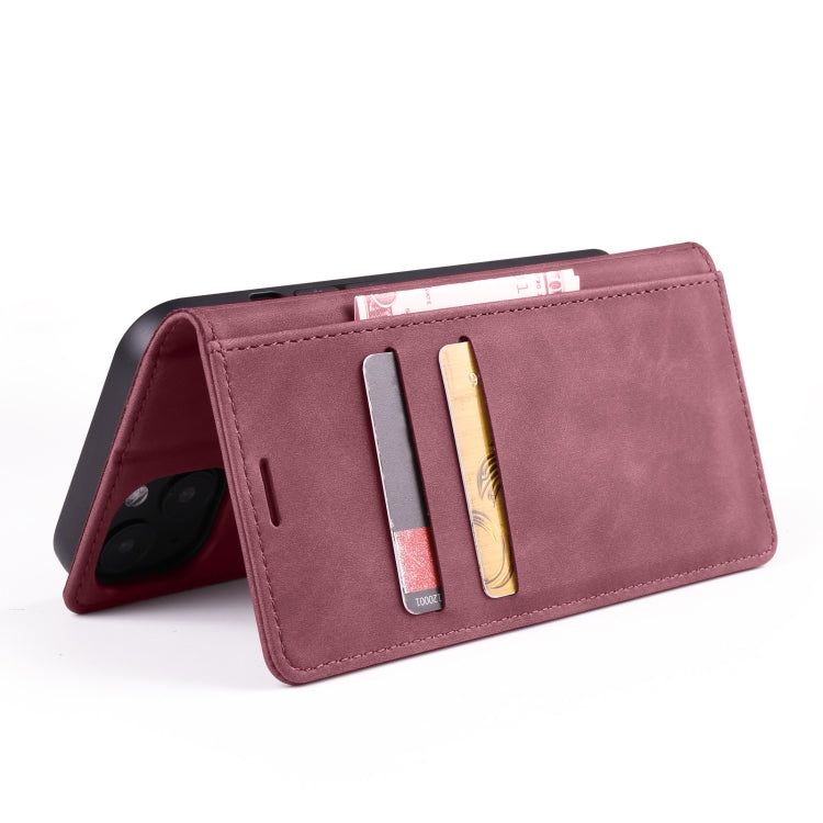 For iPhone 13 Pro Skin Feel Dream Series Horizontal Flip Leather Case with Holder & Card Slots & Wallet
