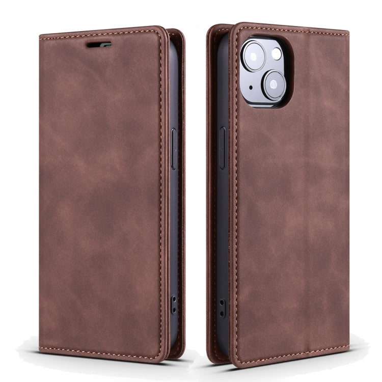 For iPhone 13 Pro Skin Feel Dream Series Horizontal Flip Leather Case with Holder & Card Slots & Wallet