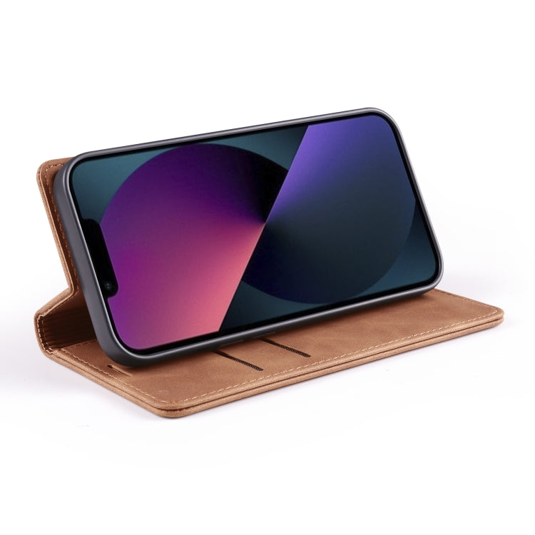 For iPhone 13 Pro Max Skin Feel Dream Series Horizontal Flip Leather Case with Holder & Card Slots & Wallet