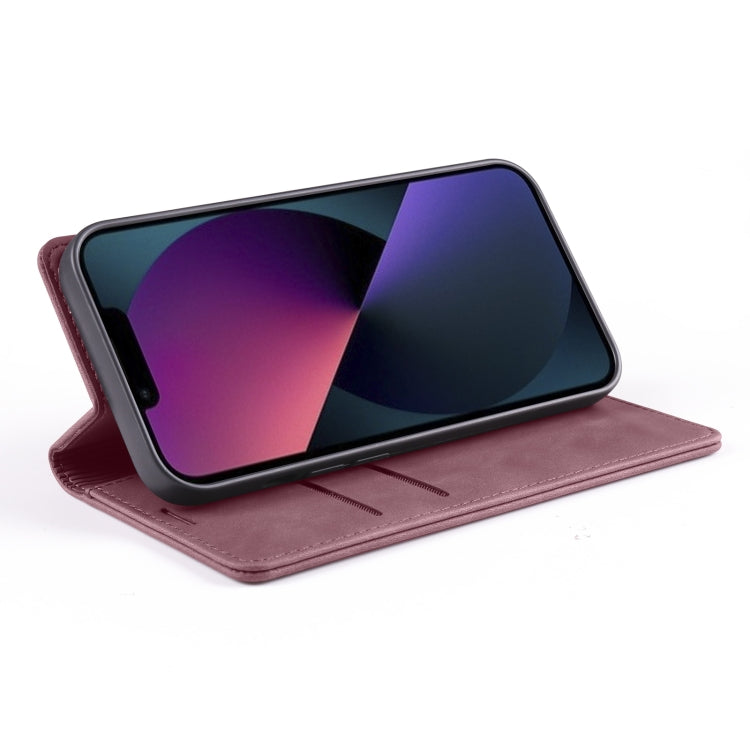 For iPhone 13 Pro Max Skin Feel Dream Series Horizontal Flip Leather Case with Holder & Card Slots & Wallet