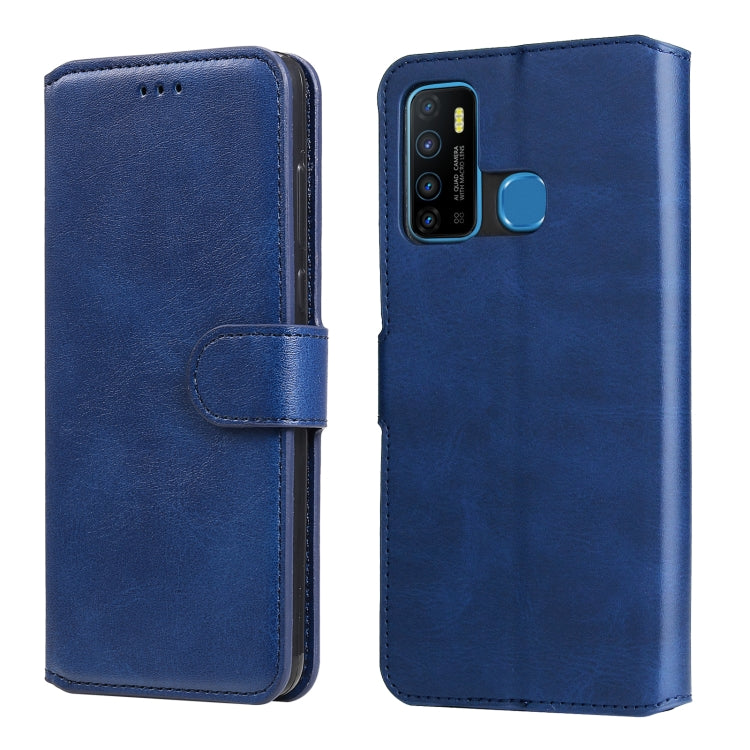 For Infinix Hot 9 Classic Calf Texture PU + TPU Horizontal Flip Leather Case with Holder & Card Slots & Wallet