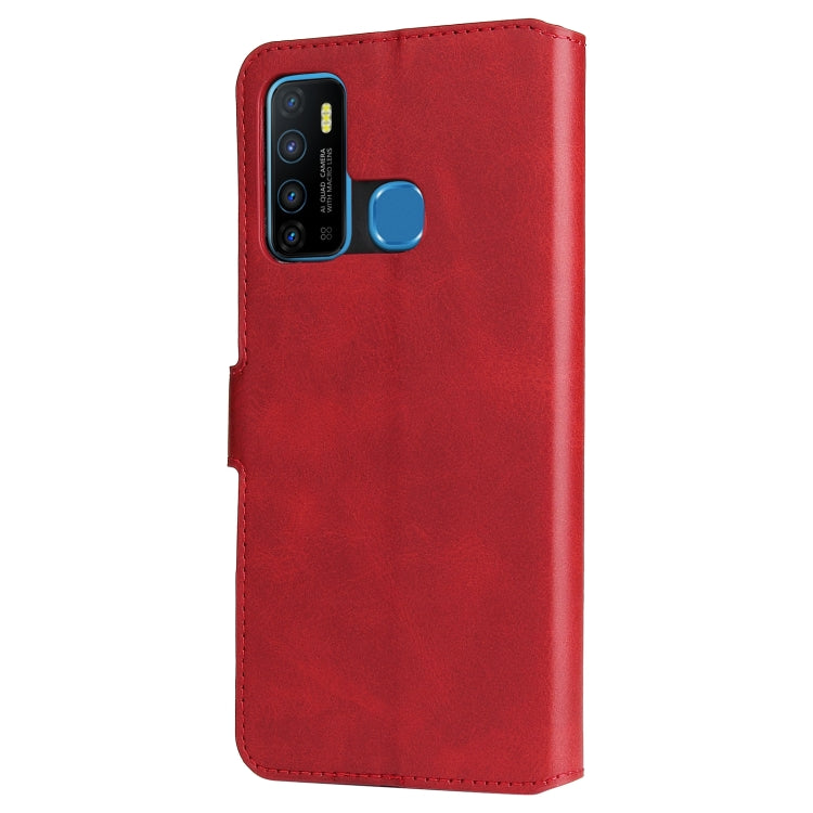 For Infinix Hot 9 Classic Calf Texture PU + TPU Horizontal Flip Leather Case with Holder & Card Slots & Wallet