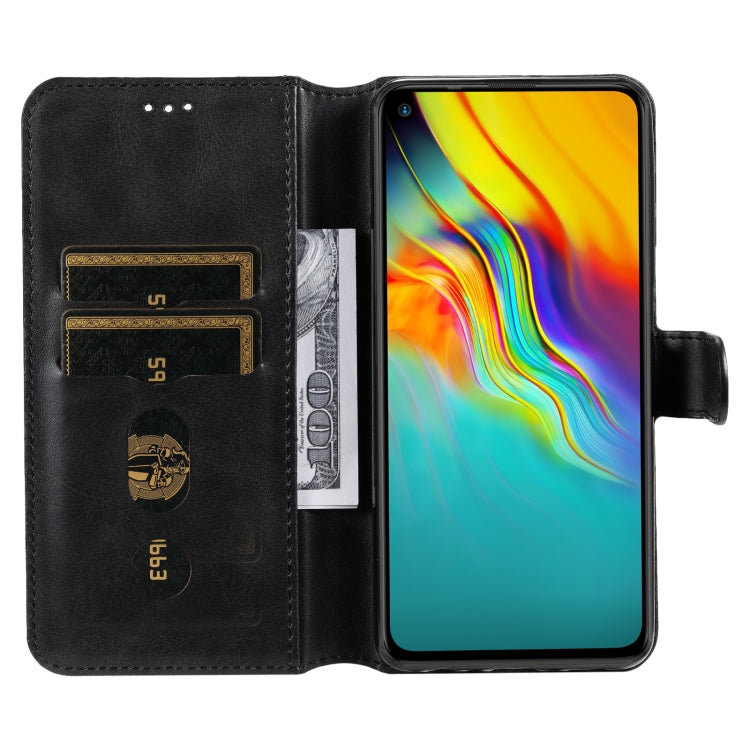 For Infinix Hot 9 Classic Calf Texture PU + TPU Horizontal Flip Leather Case with Holder & Card Slots & Wallet