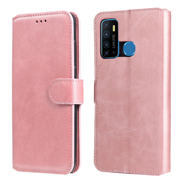For Infinix Hot 9 Classic Calf Texture PU + TPU Horizontal Flip Leather Case with Holder & Card Slots & Wallet