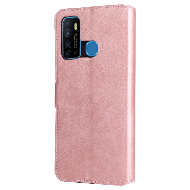 For Infinix Hot 9 Classic Calf Texture PU + TPU Horizontal Flip Leather Case with Holder & Card Slots & Wallet