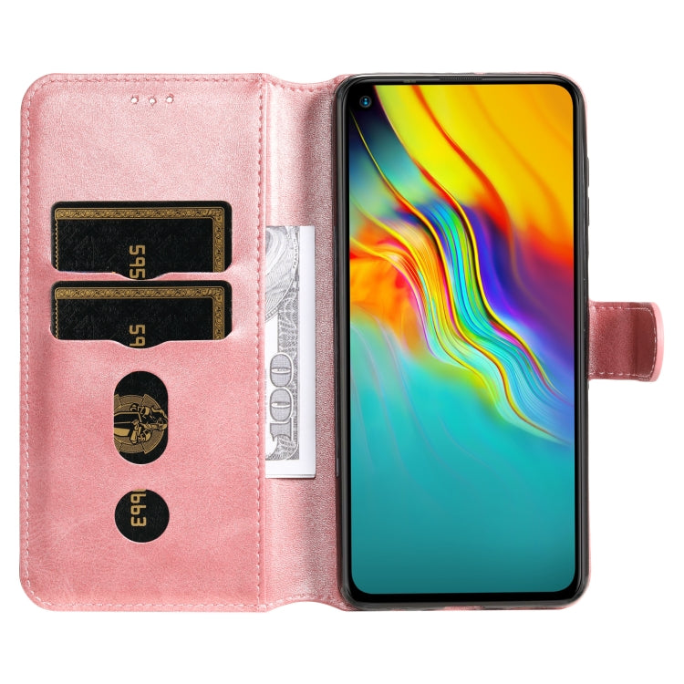 For Infinix Hot 9 Classic Calf Texture PU + TPU Horizontal Flip Leather Case with Holder & Card Slots & Wallet