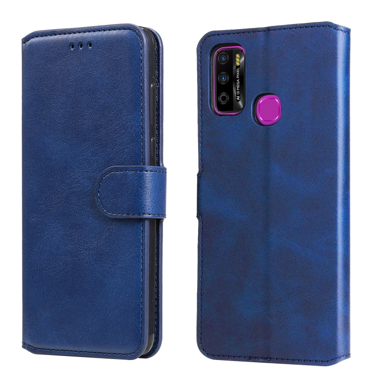 For Infinix Hot 9 Play Classic Calf Texture PU + TPU Horizontal Flip Leather Case with Holder & Card Slots & Wallet