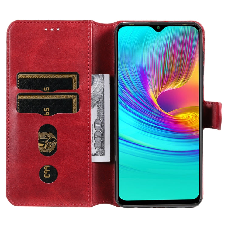 For Infinix Hot 9 Play Classic Calf Texture PU + TPU Horizontal Flip Leather Case with Holder & Card Slots & Wallet