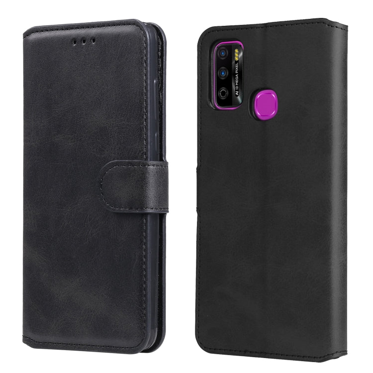 For Infinix Hot 9 Play Classic Calf Texture PU + TPU Horizontal Flip Leather Case with Holder & Card Slots & Wallet