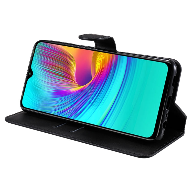 For Infinix Hot 9 Play Classic Calf Texture PU + TPU Horizontal Flip Leather Case with Holder & Card Slots & Wallet