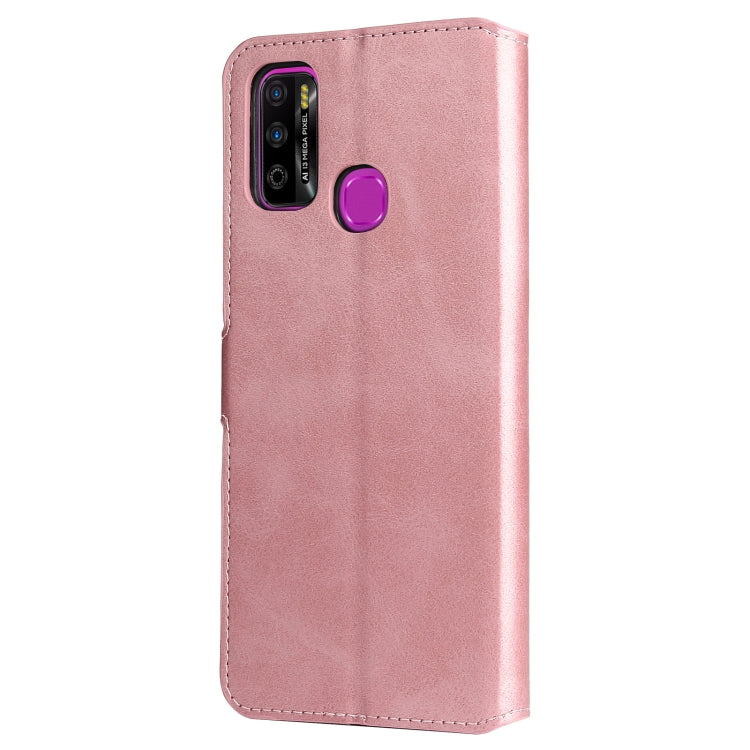 For Infinix Hot 9 Play Classic Calf Texture PU + TPU Horizontal Flip Leather Case with Holder & Card Slots & Wallet