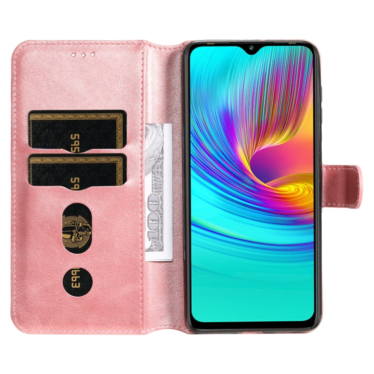 For Infinix Hot 9 Play Classic Calf Texture PU + TPU Horizontal Flip Leather Case with Holder & Card Slots & Wallet