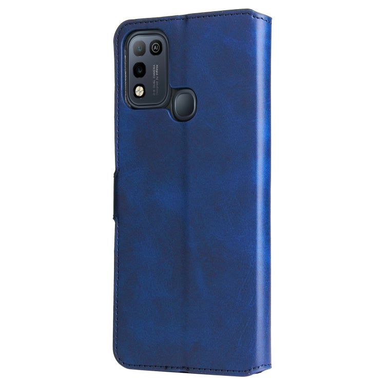 For Infinix Hot 10 Play Classic Calf Texture PU + TPU Horizontal Flip Leather Case with Holder & Card Slots & Wallet