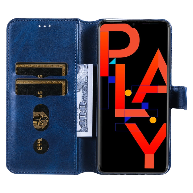 For Infinix Hot 10 Play Classic Calf Texture PU + TPU Horizontal Flip Leather Case with Holder & Card Slots & Wallet
