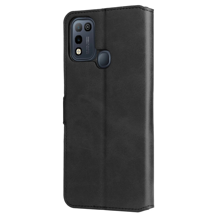 For Infinix Hot 10 Play Classic Calf Texture PU + TPU Horizontal Flip Leather Case with Holder & Card Slots & Wallet