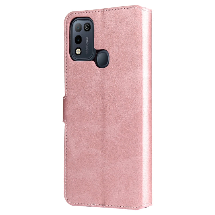 For Infinix Hot 10 Play Classic Calf Texture PU + TPU Horizontal Flip Leather Case with Holder & Card Slots & Wallet