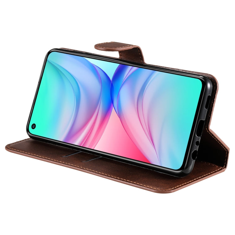 For Infinix Hot 10 Classic Calf Texture PU + TPU Horizontal Flip Leather Case with Holder & Card Slots & Wallet