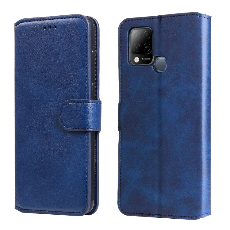For Infinix Hot 10s Classic Calf Texture PU + TPU Horizontal Flip Leather Case with Holder & Card Slots & Wallet