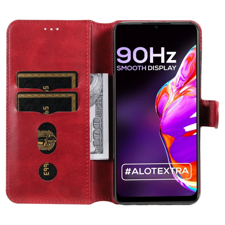 For Infinix Hot 10s Classic Calf Texture PU + TPU Horizontal Flip Leather Case with Holder & Card Slots & Wallet