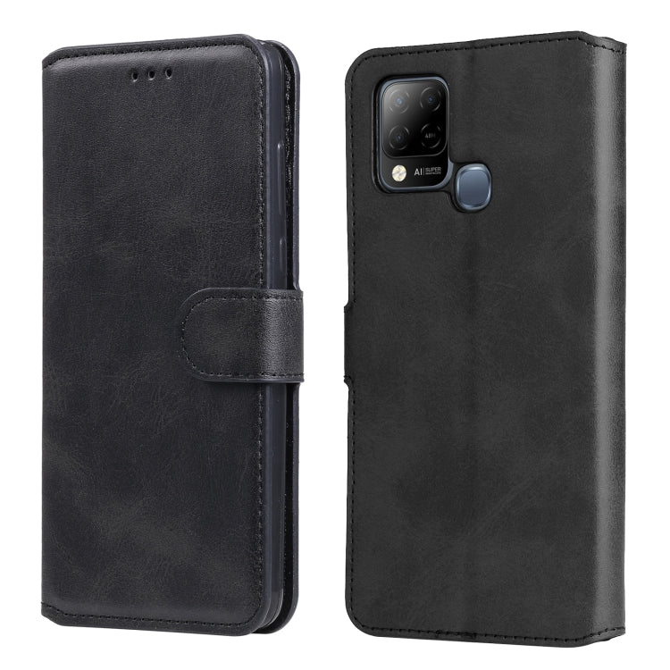 For Infinix Hot 10s Classic Calf Texture PU + TPU Horizontal Flip Leather Case with Holder & Card Slots & Wallet