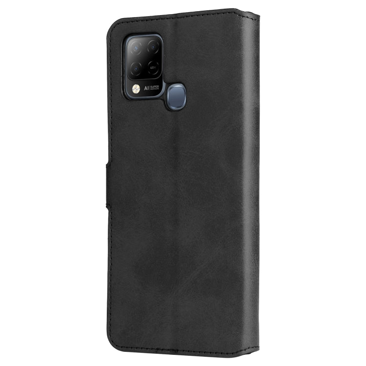 For Infinix Hot 10s Classic Calf Texture PU + TPU Horizontal Flip Leather Case with Holder & Card Slots & Wallet