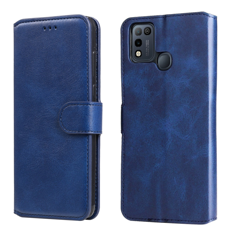 For Infinix Smart 5 Classic Calf Texture PU + TPU Horizontal Flip Leather Case with Holder & Card Slots & Wallet