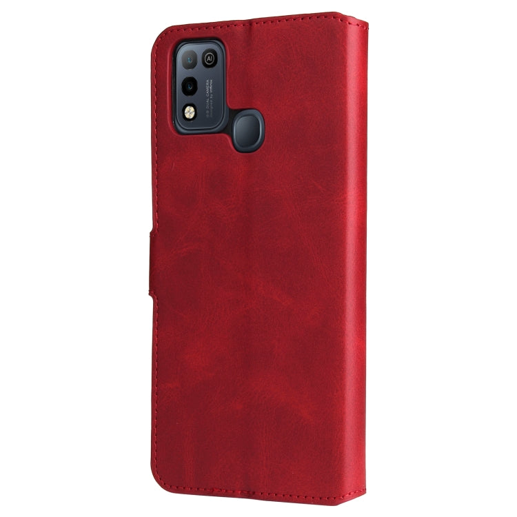 For Infinix Smart 5 Classic Calf Texture PU + TPU Horizontal Flip Leather Case with Holder & Card Slots & Wallet