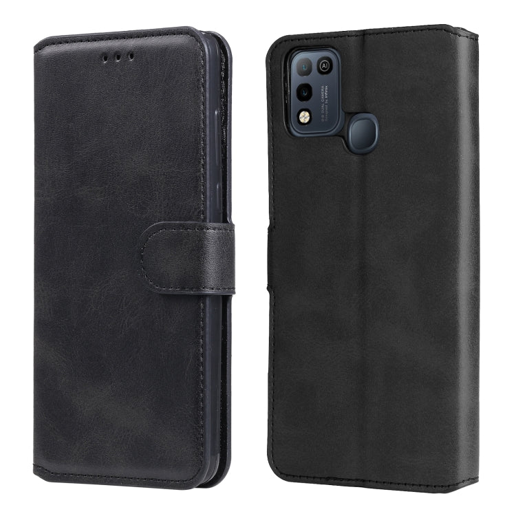 For Infinix Smart 5 Classic Calf Texture PU + TPU Horizontal Flip Leather Case with Holder & Card Slots & Wallet