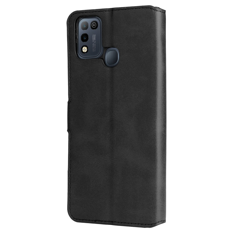 For Infinix Smart 5 Classic Calf Texture PU + TPU Horizontal Flip Leather Case with Holder & Card Slots & Wallet