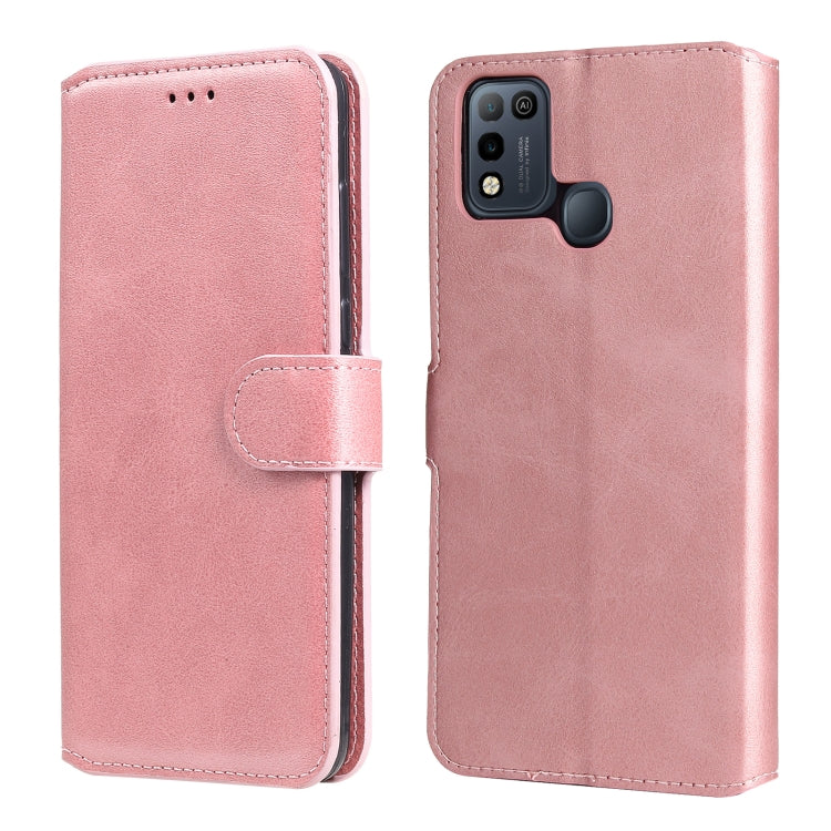 For Infinix Smart 5 Classic Calf Texture PU + TPU Horizontal Flip Leather Case with Holder & Card Slots & Wallet