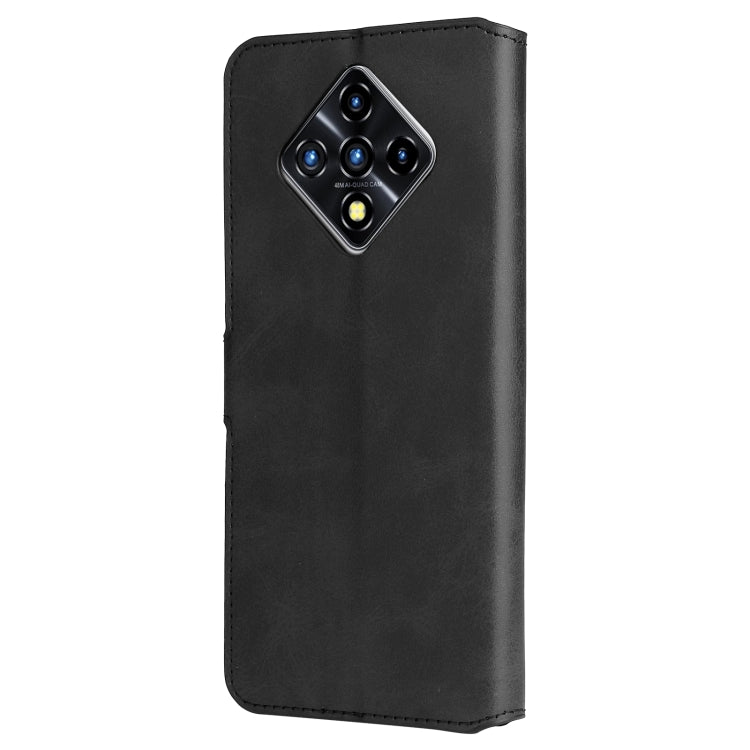 For Infinix Zero 8 Classic Calf Texture PU + TPU Horizontal Flip Leather Case with Holder & Card Slots & Wallet