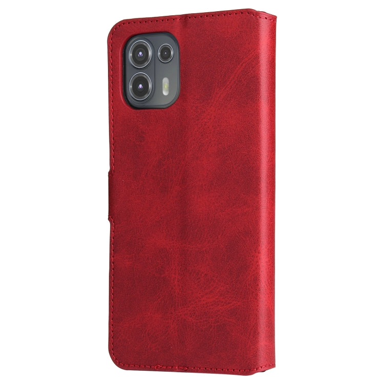 For Motorola Moto Edge 20 Lite Classic Calf Texture PU + TPU Horizontal Flip Leather Case with Holder & Card Slots & Wallet