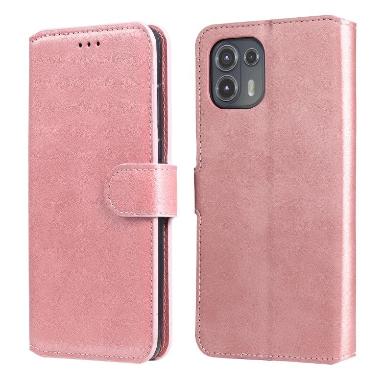 For Motorola Moto Edge 20 Lite Classic Calf Texture PU + TPU Horizontal Flip Leather Case with Holder & Card Slots & Wallet