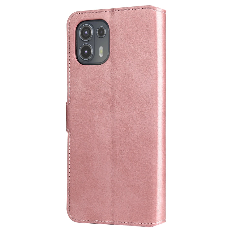 For Motorola Moto Edge 20 Lite Classic Calf Texture PU + TPU Horizontal Flip Leather Case with Holder & Card Slots & Wallet