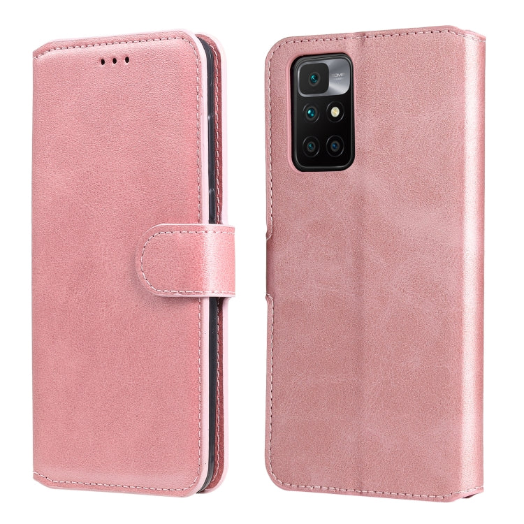 For Xiaomi Redmi 10 Classic Calf Texture PU + TPU Horizontal Flip Leather Case with Holder & Card Slots & Wallet